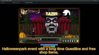 Nullworld Halloween Updates Part 1 AQW PRIVATE SERVER [upl. by Ikcin]