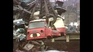 British binmen  Collecting Rubbish  Dustbin Lorry  The Protectors  1972 [upl. by Batholomew]