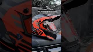 LS2 MX436 Pioneer Evo Dual Sport Helmet – Adventurer Matt Black Orange  Bikester Global [upl. by Lebasy]