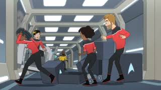 Mariner and Boimler crazy scenes  Star trek lower decks 05x06 clip [upl. by Notgnillew]