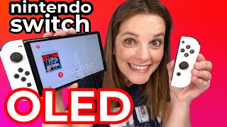 SWITCH OLED  XXL Unboxing amp Vergleich Deutsch  4K [upl. by Marice168]