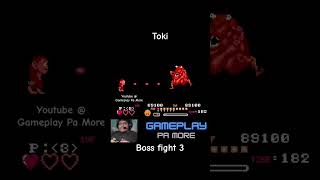 Toki boss fight 3 retrogaming retrogamer bossfight retrogames youtubegaming gameclip [upl. by Keldon]