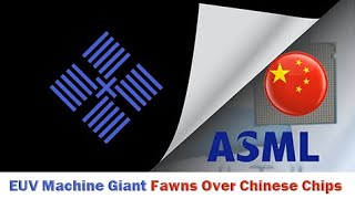 Lithography giant ASML plans to move away and the Dutch government urgently pleases China [upl. by Yelich397]