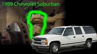 Replacing a failed upper ball joint on a 1999 Chevrolet Suburban [upl. by Kay]