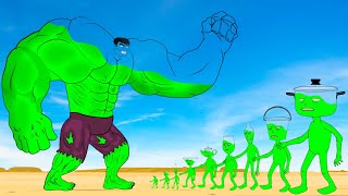 Evolution Of BIG HULK Vs Evolution Of MONSTER RADIATION  Returning From The Dead SECRET  FUNNY [upl. by Calica149]