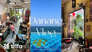 【 Danang vlog 】ベトナム ダナン女子旅🇻🇳  オーシャンビューでこの金額⁉︎💵  激ウマ激カワスポット🌿  トリファ trifa 絶対失敗しないeSIM [upl. by Leyes]