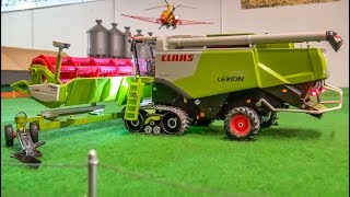 BIG RC tractor farming Action [upl. by Vincelette367]