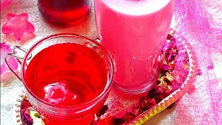 Rose Syrup  Gulab Sharbat Recipe [upl. by Lotsyrc]