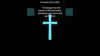 Proverbs 1821 bible christjesus christ jesus love bibleverse biblestudy [upl. by Idolah]