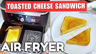 Perfect Cheese Toasted Sandwich In The Air Fryer cooking airfryer recipe [upl. by Randolf]