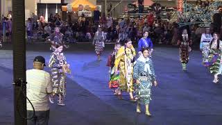 Teen Girls Jingle  2022 Hunting Moon Pow Wow  Powwowscom [upl. by Keith]