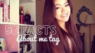 50 Facts About Me Tag  viviannnv [upl. by Esinyl640]