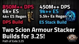 Over 9K ES Armour Stacker 2 New Armour Stack Builds for Path of Exile 325 Settlers of Kalguur [upl. by Shayla18]