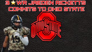 A NEW ADDITION TO THE CLASS OF 26 Jaeden Ricketts commits to OSU [upl. by Eeimaj]