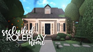 Bloxburg  Secluded Roleplay Home  275k  Speedbuild [upl. by Yelsnya291]