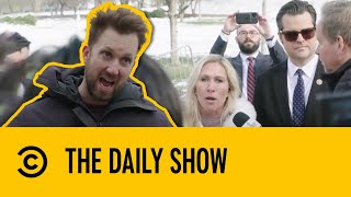 Jordan Klepper Is Back In DC For Jan 6 Anniversary  The Daily Show With Trevor Noah [upl. by Indira]