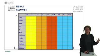 Fibras textiles convencionales Comparación  2828  UPV [upl. by Maggee]