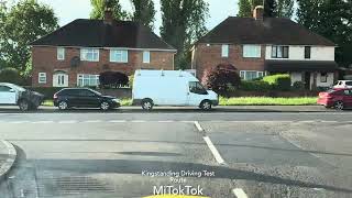 Kingstanding Driving Test Route 7  Kingstanding Birmingham England [upl. by Renick]