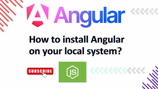 Angular  How to install angular in local  Tamil [upl. by Thorman708]