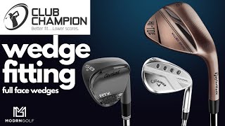 Wedge fitting  Club Champion  lowering scores  finding the best full face wedges [upl. by Yadseut]