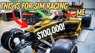 I Tried The Worlds Most Expensive Sim Racing Rigs [upl. by Notaek587]