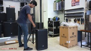 Unboxing Professional Speaker  JBL EON712 [upl. by Rolyat]