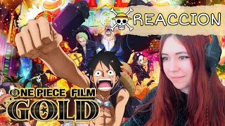 REACCIÓN A ONE PIECE GOLD 🏴‍☠️ 🥇  ¡GRAN TESORO LA ISLA CASINO 💸 [upl. by Sevik]