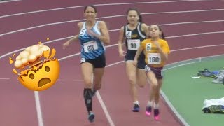 8YearOld Wins Womens 400m Race [upl. by Arracahs]