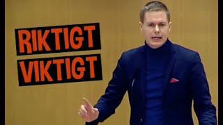 Gustav Fridolin har nåt viktigt att säga [upl. by Oslec582]