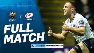 Northampton v Saracens  FULL MATCH  Superb Attacking Display  Gallagher Premiership 2324 [upl. by Cyprio]