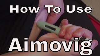 How To Use Aimovig [upl. by Lekim]