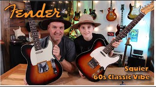 Fender Squier 60s Classic Vibe Telecaster  Deep Dive Comparison MIC Vs MII [upl. by Hau]