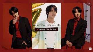 💝 LDF with BTS 메이킹필름 byJIN 💝 ㅣWe want a DutyFree life [upl. by Muldon]