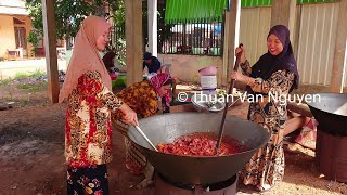 Cambodia  Muslim Village life Ep1  Tboung Khmum Province [upl. by Neron919]