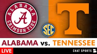 Alabama vs Tennessee Live Streaming Scoreboard PlayByPlay Highlights  CFB Week 8  SEC Football [upl. by Akerdnahs]