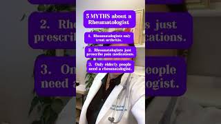 5 common MYTHS about rheumatologists [upl. by Lidia507]