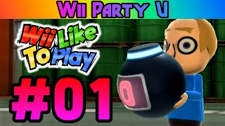 WiiLikeToPlay  Wii Party U Highlights  Part 01 [upl. by Odraode]