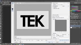 How to Create Text With Transparent Background in Photoshop [upl. by Garfinkel881]