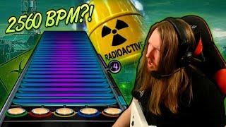 2560 BPM  Playing URANOID on plastic guitar Extratone  Extreme Speedcore [upl. by Tram60]