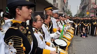 Banda de guerra de la Escuela Militar de Enfermería [upl. by Barrett]