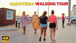 Walking Tour Quarteira Algarve Portugal 2023  4K [upl. by Edwyna]