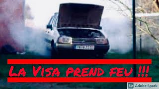 Lubrification du moteur de la citroen visa [upl. by Iorgos167]