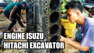 MERAKIT MESIN EXCAVATOR SAMPAI HIDUP [upl. by Chelton]