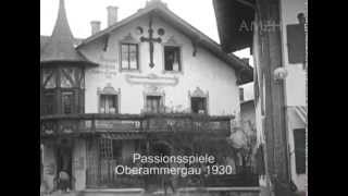 Passionsspiele Oberammergau 1930  unbekannter Schmalfilm [upl. by Anahpets734]