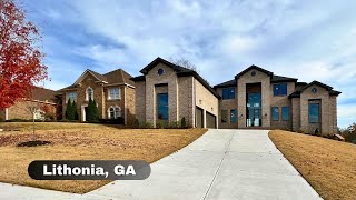 MUST SEE MODERN NEW CONSTRUCTION  7 BEDROOMS  5 FULL BATHROOMS  6800 SQFT  FOR SALE LITHONIA GA [upl. by Mak816]