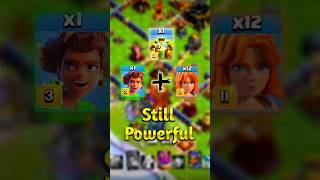 Rootrider with valkyrie Is powerfull clashofclans shorts clash [upl. by Erapsag]