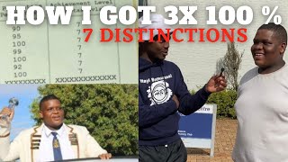 HOW I GOT 100  IN MATHS PHYSICS ACCOUNTING  7 DISTINCTION IN MATRIC MBCHB MEDICINE [upl. by Leihcar]