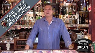 Magic Trick of the Week 31 Swizzle Sticks with Wolfgang Riebe [upl. by Yeblehs]