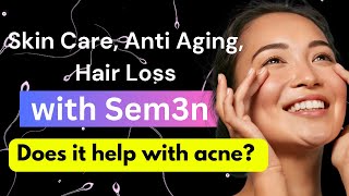 Skin Care with S3men  healthtips skincare facts antiaging  Anti aging with S3men [upl. by Kado]