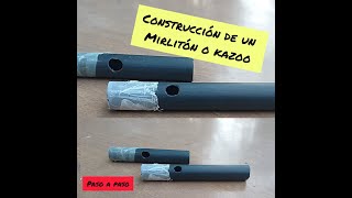 CONSTRUCCION DE MIRLITON O KAZOO [upl. by Keligot]